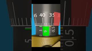 Micrometerscrew gauge reading process by animation video micrometer measuringinstruments [upl. by Elmajian]