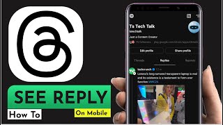 How To View Replies on Threads App [upl. by Siddon]