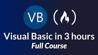 Visual Basic VBNET – Full Course for Beginners [upl. by Jehial]