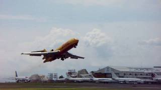 DHL 727 Takeoff SJO [upl. by Catha]