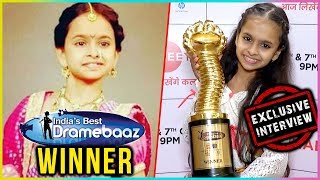 Indias Best Dramebaaz Season 3 Winner Dipali Borka  Exclusive Interview  TellyMasala [upl. by Tatiania]