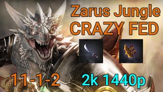 Predecessor Zarus Jungle S3 Game 4 Crazy Fed [upl. by Betta]