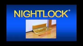 Stop Home Invasion Burglar proof your Doors  NIGHTLOCK helps prevent door break ins [upl. by Imekawulo]