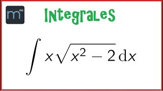 Integral de una raíz de un polinomio por un monomio integrales y primitivas [upl. by Bone]