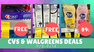 Top CVS amp Walgreens Deals 98914 cvsdeals walgreensdeals [upl. by Attiuqihc]