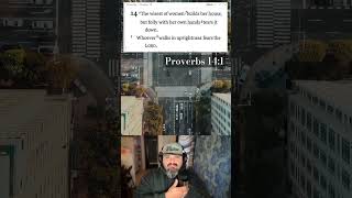 Proverbs 141  Wisdom to Build Your Home Proverbs Wisdom LofiBible [upl. by Cirtemed]