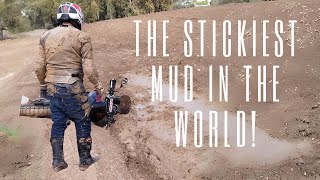 The stickiest mud in the world [upl. by Inaej]