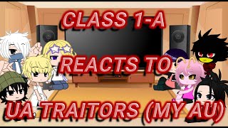 Class 1A Reacts to traitors REMAKE PT 1 [upl. by Buna]