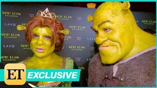 Halloween 2018 Heidi Klum Praises Boyfriend Tom Kaulitzs Phenomenal Costume Exclusive [upl. by Anihta]