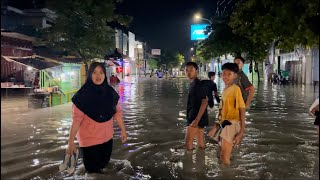 CEPU BANJIR   MAAF SAYANGKU KALI INI MOTORKU MOGOK DAN HARUS NUNTUN WKWKWK [upl. by Akeemat]