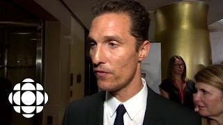 Matthew McConaughey on the TIFF Red Carpet for Dallas Buyers Club  CBC Connects [upl. by Rosane582]