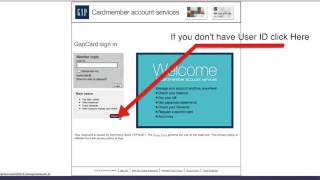 Gap Credit Card Requires Login To Your Account [upl. by Ahsilav219]