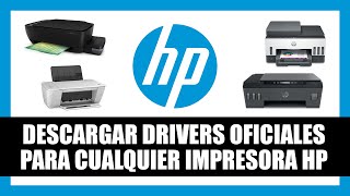 Cómo Descargar Drivers o Controladores Para Cualquier Impresora HP Oficiales [upl. by Utica478]