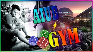 AIUB Gymnasium  AIUB GYM  Emon Vlogs bd 🇧🇩 [upl. by Nevaed]