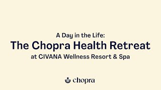 A Day in the Life at the Chopra Health Retreat [upl. by Quickel]