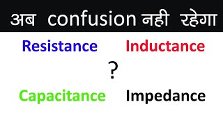 What is Resistance Inductance Capacitance and Impedance R L C amp Z क्या है [upl. by Stelmach]