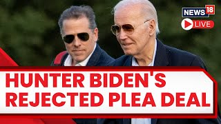 Hunter Biden News Live  Hunters Plea Deal On Hold After Judge Refuses To Accept His Agreement [upl. by Arval]