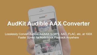 Best AAX Converter to Convert Audible AAAAX to MP3 Losslessly [upl. by Pascha]