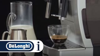 Magnifica S  How to make a Cappuccino with your coffee machine [upl. by Liana556]