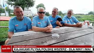 Kajakami płyną Polskę Wszerz  dla Niny i Mai [upl. by Mitzie950]