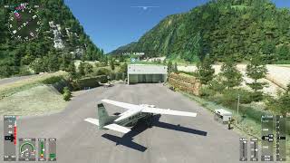 My Landing at Locher Sarentino Airfield msfs 2020 [upl. by Bannasch533]