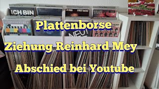 Plattenbörse Ziehung RMey und Abschied bei Youtube [upl. by Brodie474]