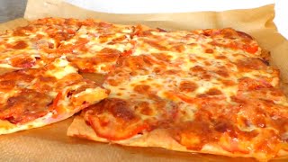 Быстрая ПИЦЦА 🍕За 15 минут в духовке🍕Заливная пицца 🍕Тесто для пиццы за 5 минут [upl. by Jo Ann]