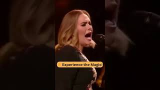 🎤 Adele Live Unforgettable Concert Moments Shorts [upl. by Janith]