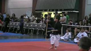 Champion Eyes Yamashita Shorin Ryu Karate  David Kama Kata [upl. by Sueddaht]