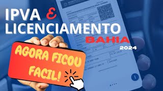 BAHIA LICENCIAMENTO  IPVA  NUNCA FOI TÃO FACIL [upl. by Darda24]