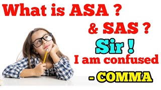 congruence of triangles class 7th  congruence rule ASA amp SAS [upl. by Sivraj]