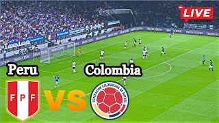 🔴  Perú vs Colombia EN VIVO  Clasificación Mundial CONMEBOL • Partido en vivo hoy [upl. by Janaye]