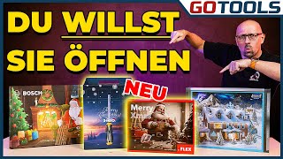 Enthüllt 4 weitere WerkzeugAdventskalender 2023  Unser Vergleich mit Unboxing [upl. by Leslie]