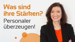 Vorstellungsgespräch Eigene Stärken präsentieren und den Personaler überzeugen [upl. by Kleper545]