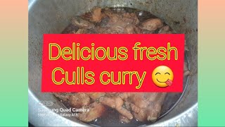 How I cook delicious culls curry 🥘 😋 [upl. by Rhianon]