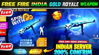 Free firr india gold royal [upl. by Lertnek]