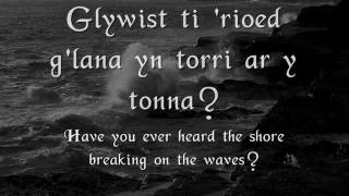 Y Forforwyn  Gwyneth Glyn geiriau  lyrics [upl. by Hsu]