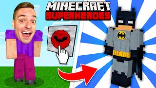 МАЙНКРАФТ НО СТАВАМ СУПЕРГЕРОЙ  MINECRAFT BATMAN МОД [upl. by Aliahs]