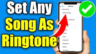 How To Set Any Song As Ringtone On iPhone Free amp No PC Required [upl. by Ortiz]