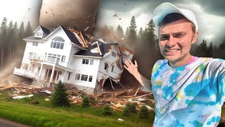 A TORNADO HIT THE TEAM RAR HOUSE [upl. by Hsenid89]