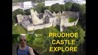 Prudhoe Castle Explore 🏴󠁧󠁢󠁥󠁮󠁧󠁿 [upl. by Bunting]