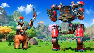 I BUILT A MECH FOR FARMING in Lightyear Frontier [upl. by Anaihr48]