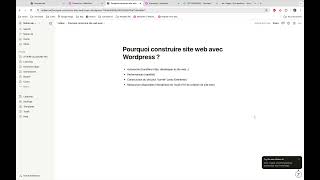 Pourquoi construire son site web avec Wordpress [upl. by Lasko946]