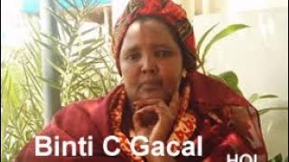 Binti Cumar Gacal  Wabiyada KalgacalkaLyrics [upl. by Tuinenga746]