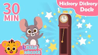 Hickory Dickory Dock  Itsy Bitsy Spider  more Little Mascots Nursery Rhymes amp Kids Songs [upl. by Saxena]