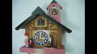 School Bell Music Cuckoo Clock 60307 [upl. by Nasia]