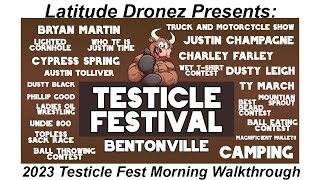 Bentonville Testicle Festival Morning Walkthrough [upl. by Rufus]