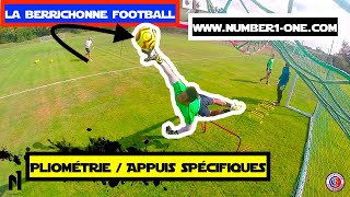 Spécifique Gardien de But PLIOMETRIEAPPUIS GOALKEEPER La Berrichonne Châteauroux [upl. by Chastity]