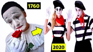 Evolution of mime 450 BCE  2020  History of Mime Documentary video [upl. by Atterol]