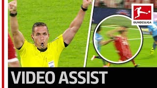 Historic Moment  First VAR Review in the Bundesliga [upl. by Emmanuel]